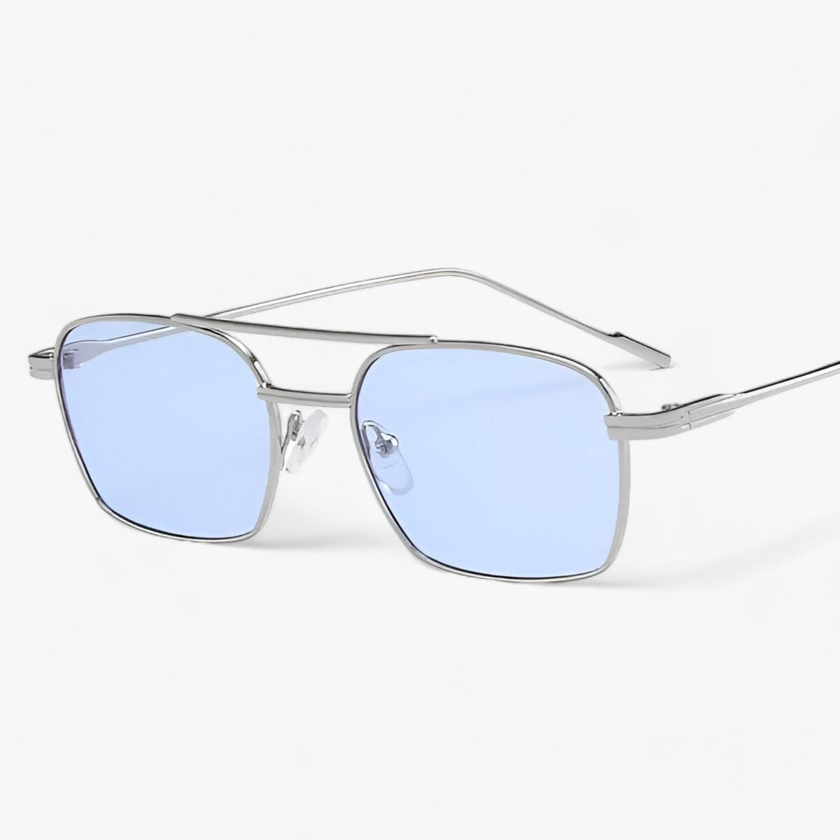 Vintage unisex zonnebril met dubbele brug – Aero