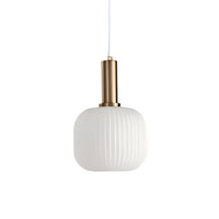 Nordic Kleurrijke Glazen Retro Hanglamp