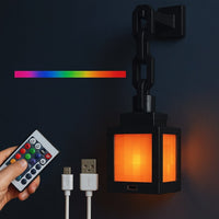 Minecraft Lamp | Draadloze Tafellamp | Nachtlamp | Wandlamp binnen | PixelLicht