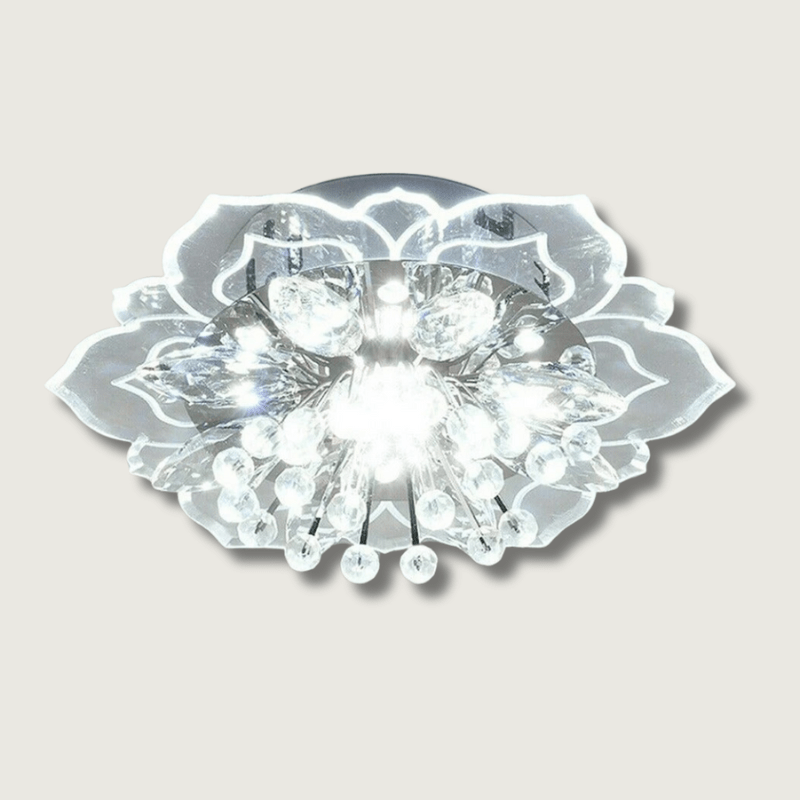 Kristallen lamp die je interieur verlicht