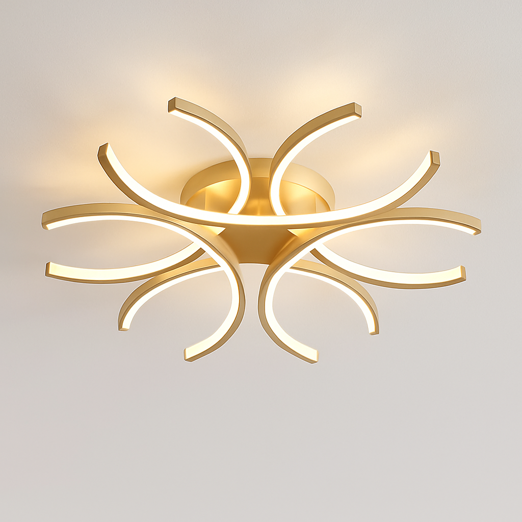 moderne LED-plafondlamp voor een ideale interieurdecoratie