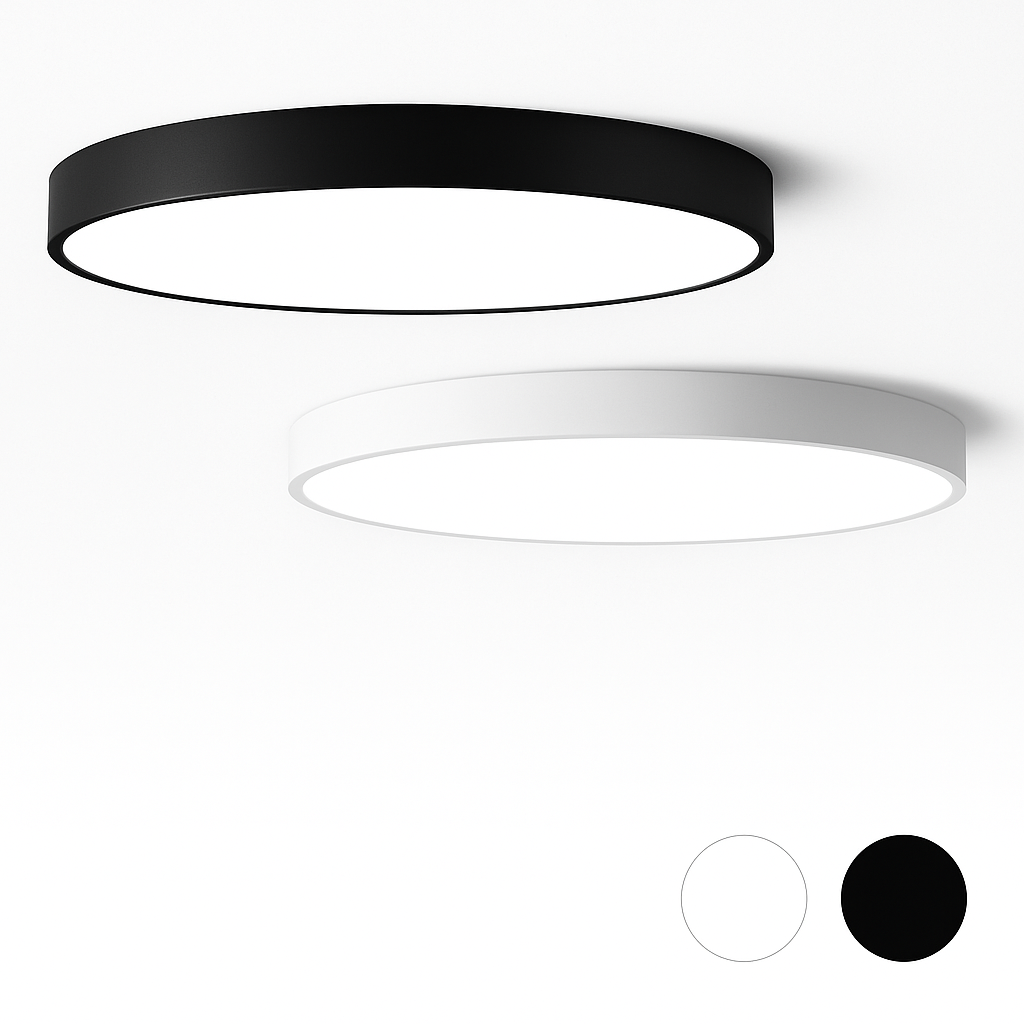 Ronde en platte LED plafondlamp (meerdere maten)