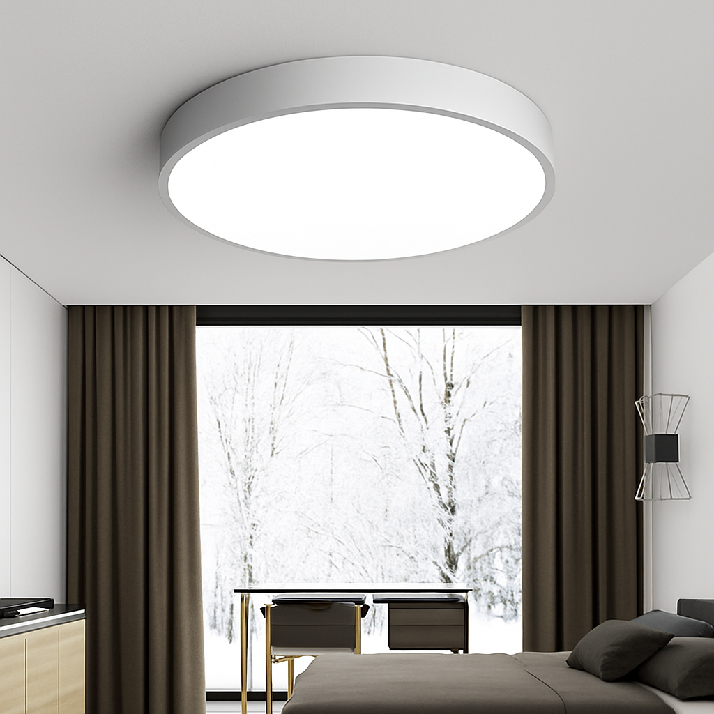 Ronde en platte LED plafondlamp (meerdere maten)