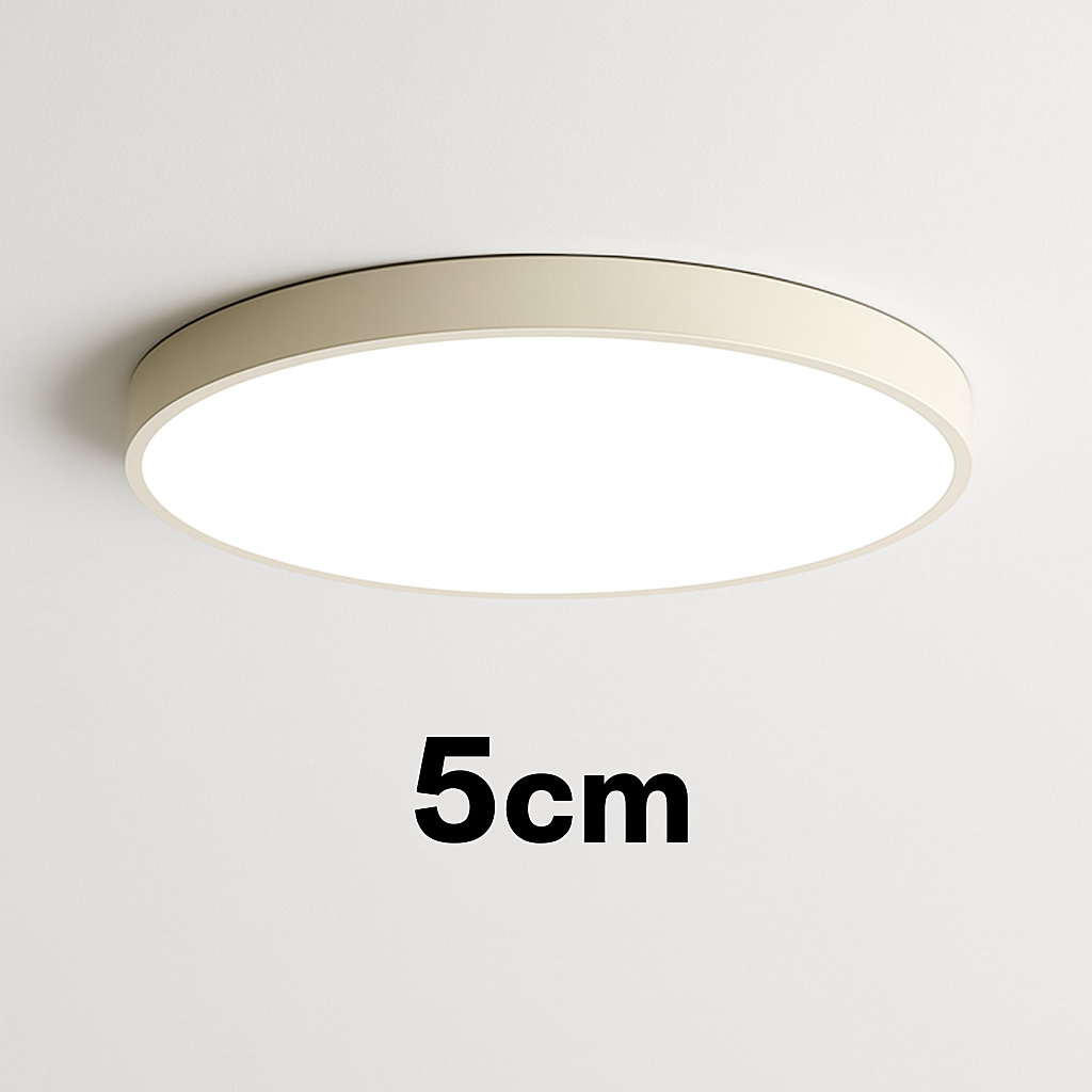 Ronde en platte LED plafondlamp (meerdere maten)
