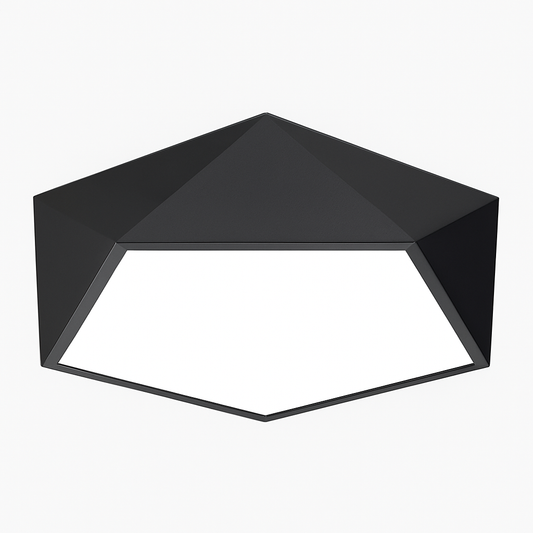 Geometrisch design LED plafondlamp in diamantvorm