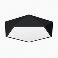 Geometrisch design LED plafondlamp in diamantvorm