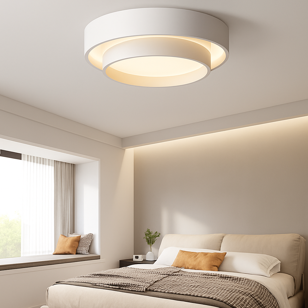 Ronde plafondlamp moderne LED Art plafondlamp Studio keuken slaapkamer gang balkon gang wit design plafondlamp