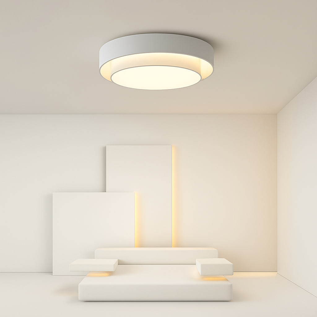 Ronde plafondlamp moderne LED Art plafondlamp Studio keuken slaapkamer gang balkon gang wit design plafondlamp