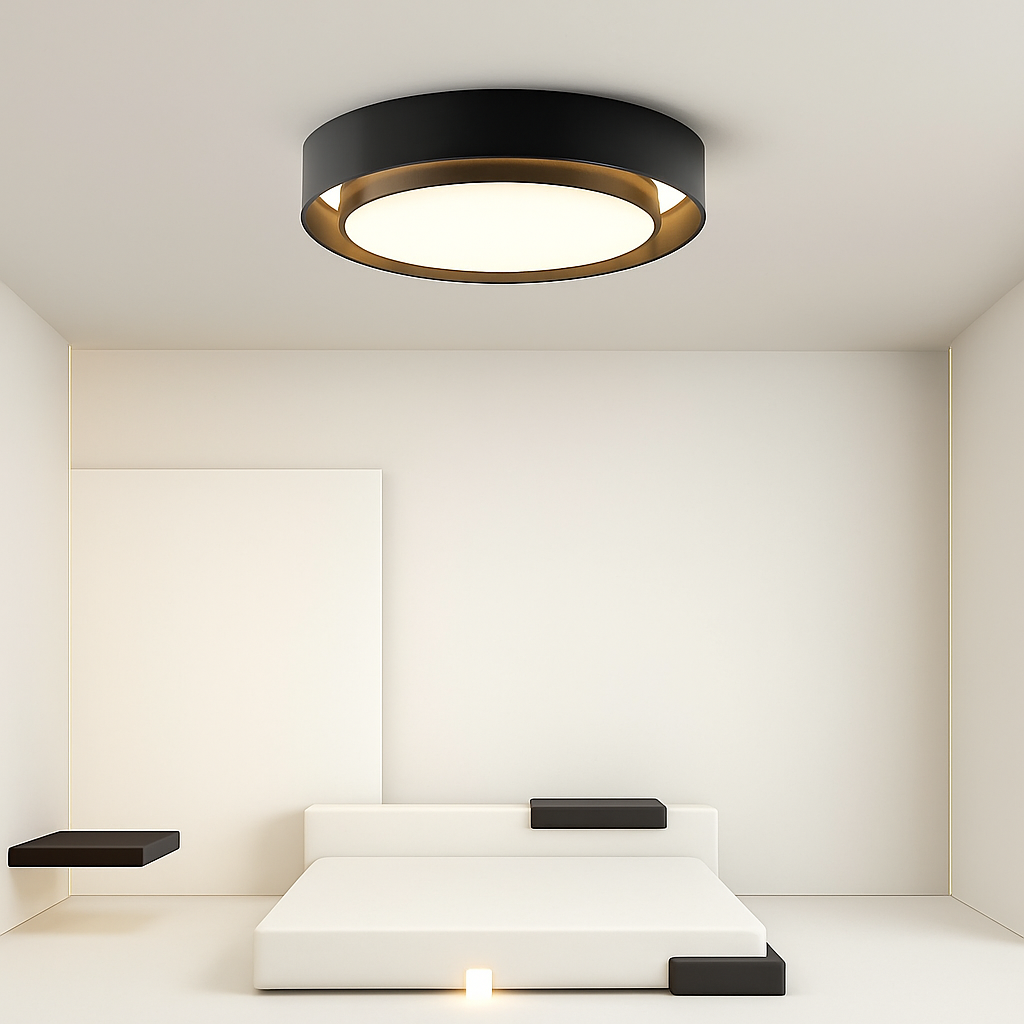 Ronde plafondlamp moderne LED Art plafondlamp Studio keuken slaapkamer gang balkon gang wit design plafondlamp