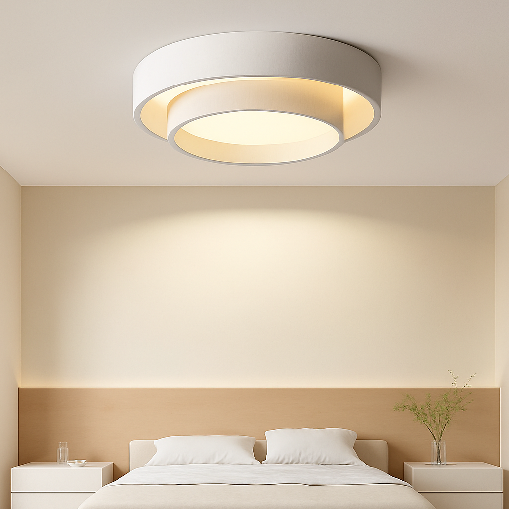 Ronde plafondlamp moderne LED Art plafondlamp Studio keuken slaapkamer gang balkon gang wit design plafondlamp