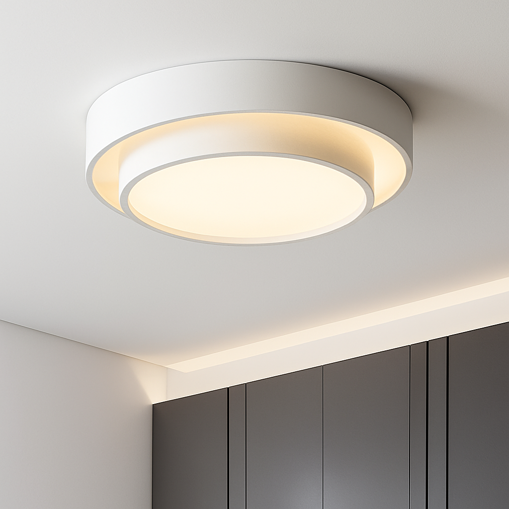 Ronde plafondlamp moderne LED Art plafondlamp Studio keuken slaapkamer gang balkon gang wit design plafondlamp