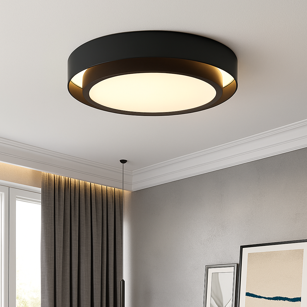 Ronde plafondlamp moderne LED Art plafondlamp Studio keuken slaapkamer gang balkon gang wit design plafondlamp