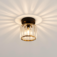 Ronde of vierkante plafondlamp van kristalglas Luxury