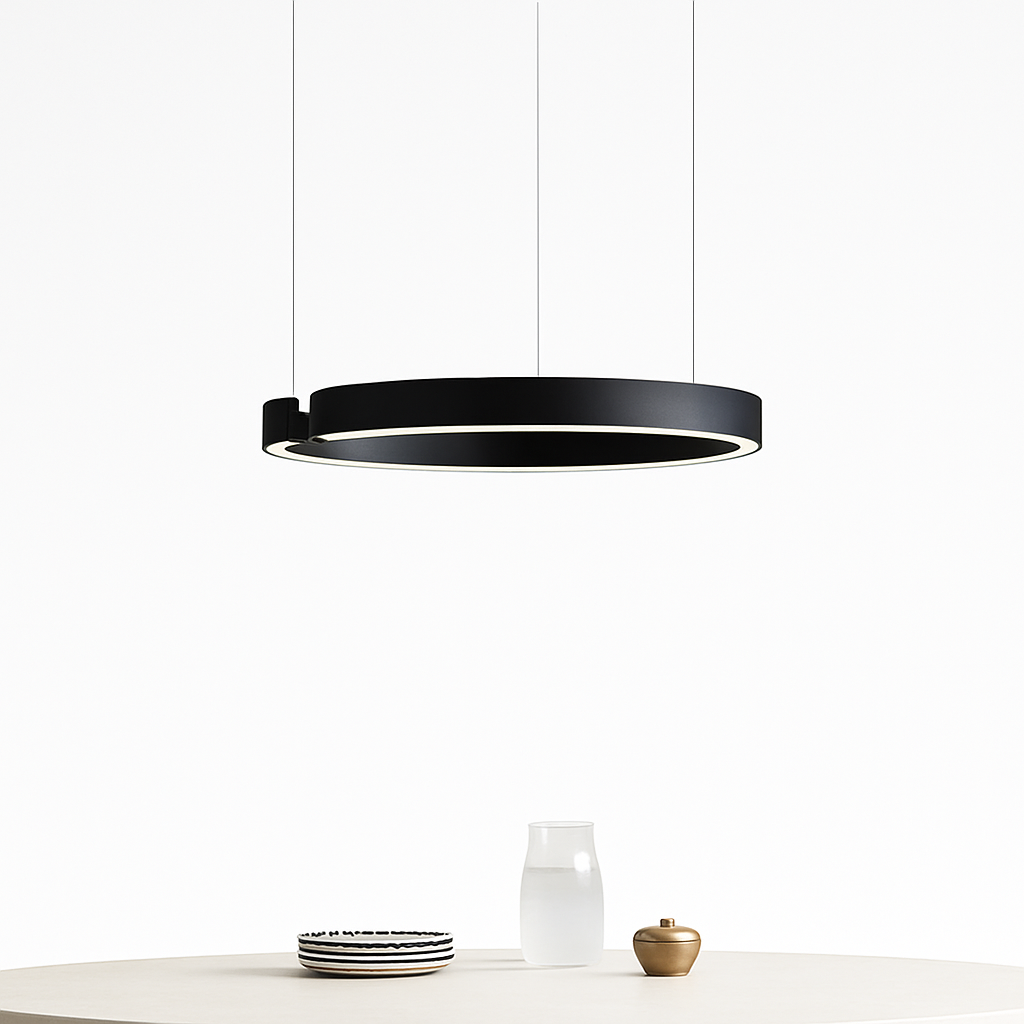 Plafondlamp hanglamp kroonluchters voor eetkamer LED slaapkamer woonkamer Scandinavische huisdecoratie moderne ronde ringlampen
