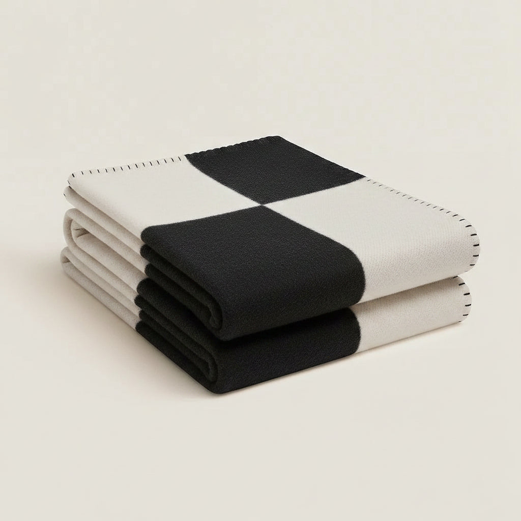 Luxueuze Plaid van Wol en Kasjmier - LuxBlanket