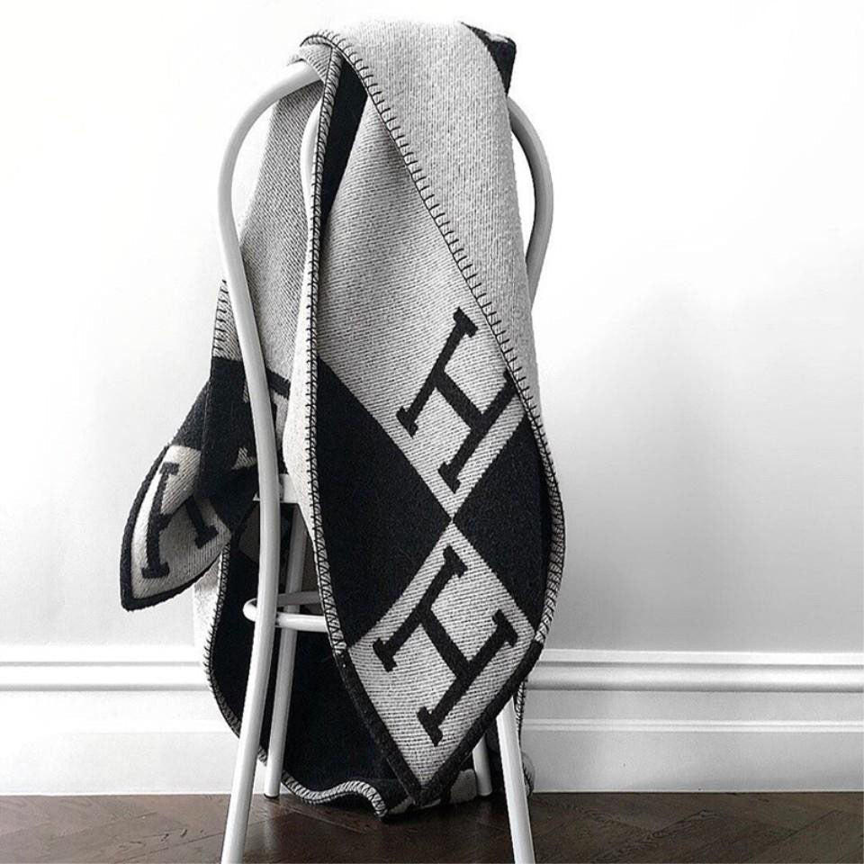 Luxueuze Plaid van Wol en Kasjmier - LuxBlanket