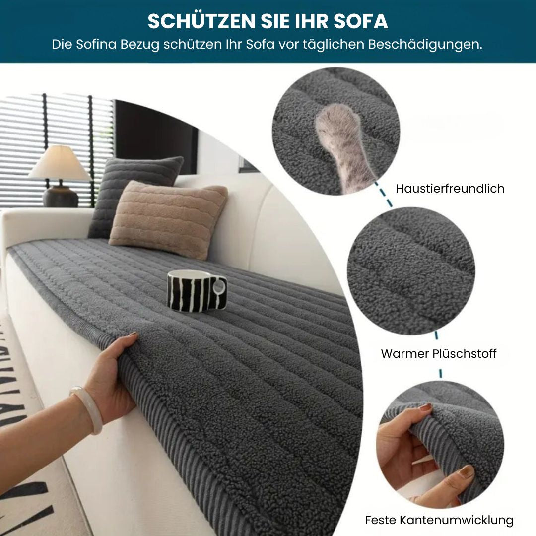 Pluche Sofahoes | Hoes voor Sofa | Sofa Dekentje | Sofina