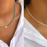 Pocket Pearl - Ketting met natuurlijke parels