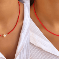 Pocket Pearl - Ketting met natuurlijke parels