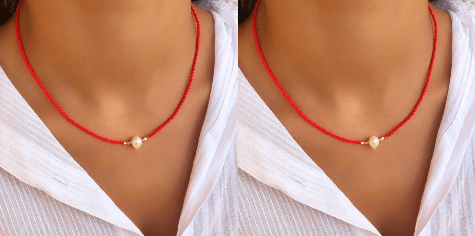 Pocket Pearl - Ketting met natuurlijke parels
