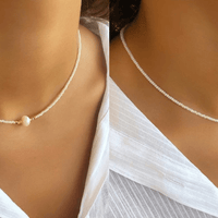 Pocket Pearl - Ketting met natuurlijke parels