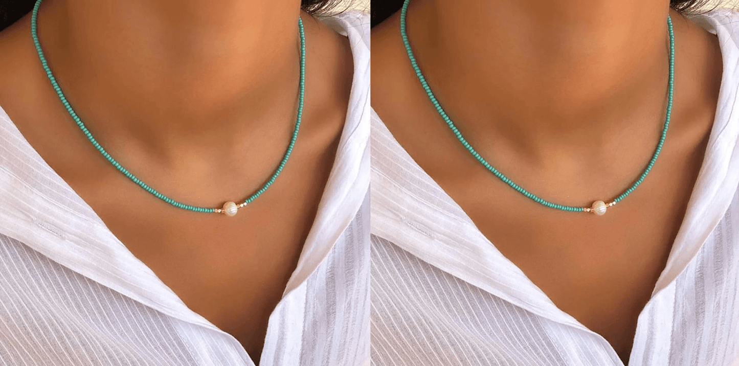 Pocket Pearl - Ketting met natuurlijke parels