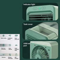 Draagbare desktop airconditioner