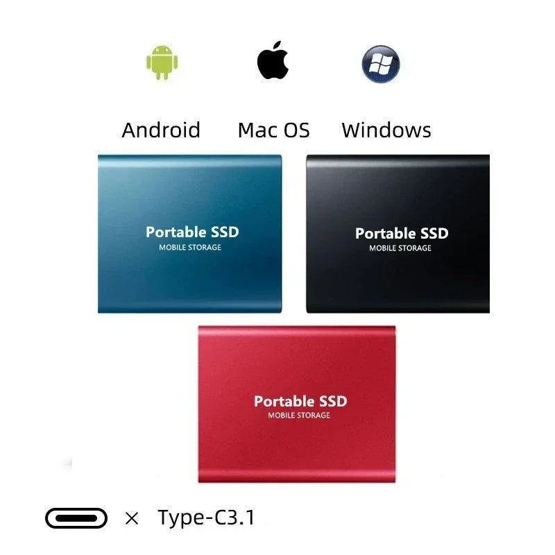 Externe SSD Draagbare Solid State Drive
