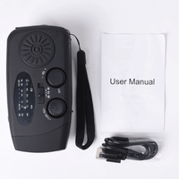 Draagbare Multifunctionele Handcrank Radio