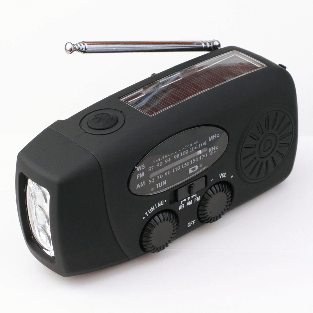 Draagbare Multifunctionele Handcrank Radio