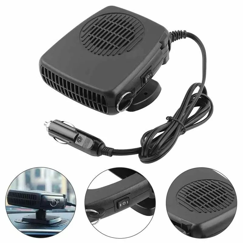 12V Draagbare Autokachel met 360° Draaibare Basis