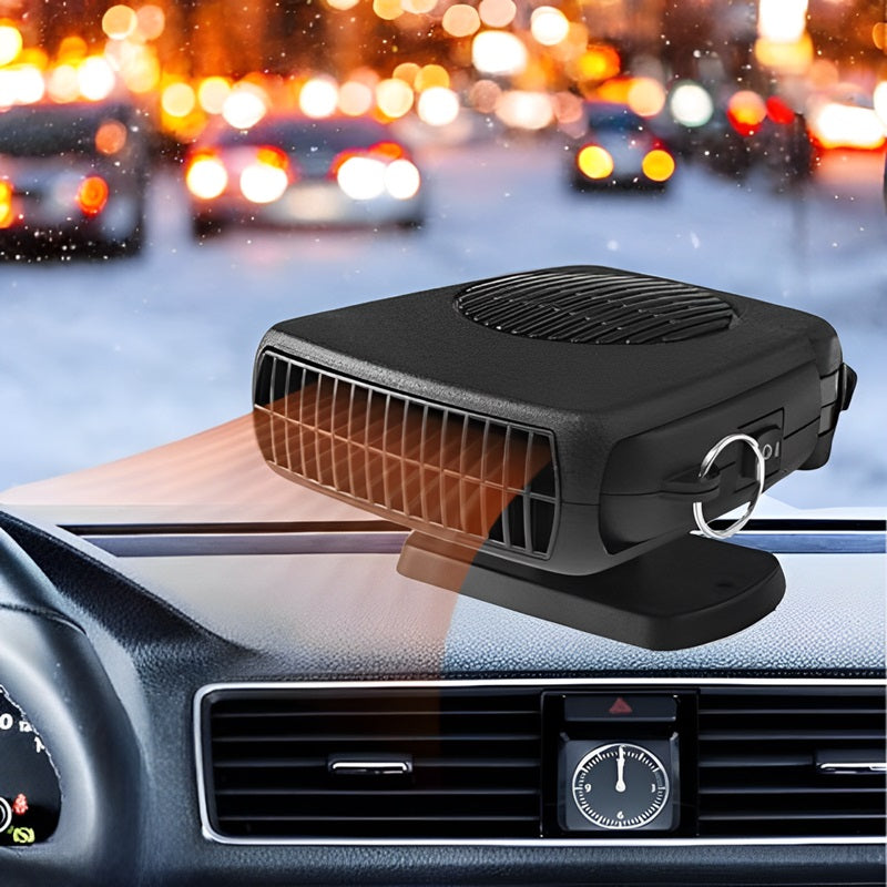 12V Draagbare Autokachel met 360° Draaibare Basis