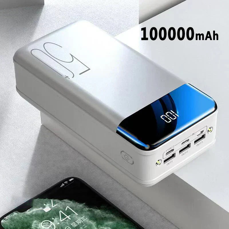 Externe Batterij 100 000mAh Ultra Hoge Capaciteit