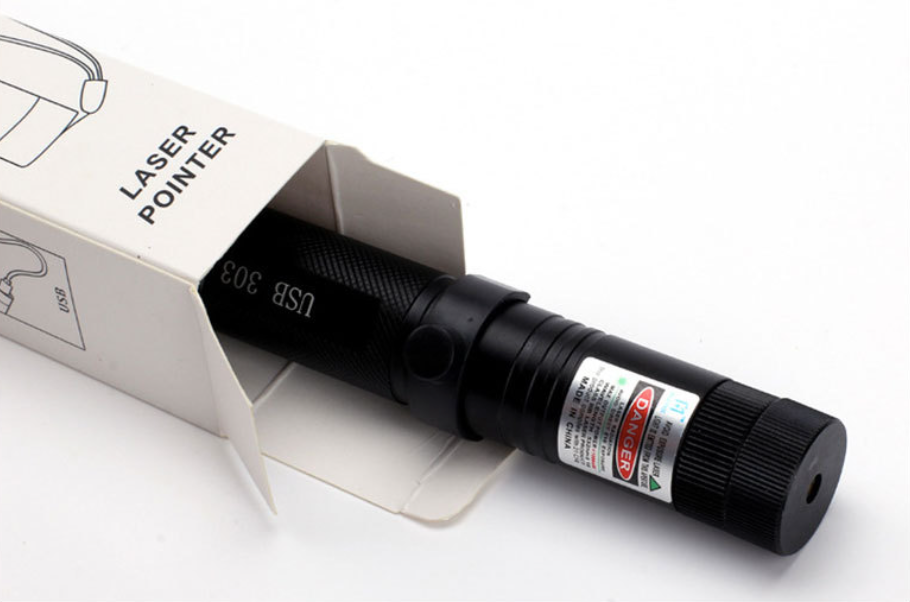 Oplaadbare High-Performance Laserpointer Zaklamp