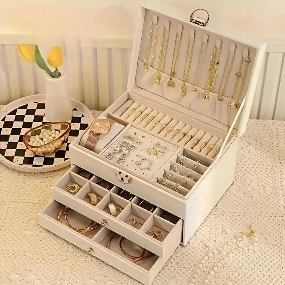 Organizer voor Premium Leren Sieraden