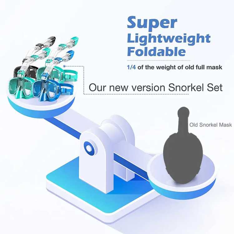 Opvouwbare Snorkelmasker ProDive
