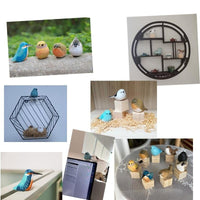 Houten Vogel Decoratie – Handgemaakt, Natuurlijk Hout & Scandinavische Stijl voor Thuis