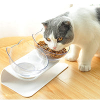 Comfort Paws voederbak | Stijlvolle verhoogde kattenbak Biedt een verhoogd en gestroomlijnd ontwerp voor de dagelijkse maaltijden van je kat.