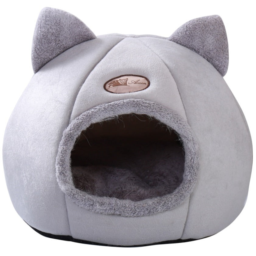 Comfy Paws Kattengrot | Pluche, beschermend en probleemloze verzorging Een stijlvol, knus hoekje voor het comfort en de veiligheid van je kat.
