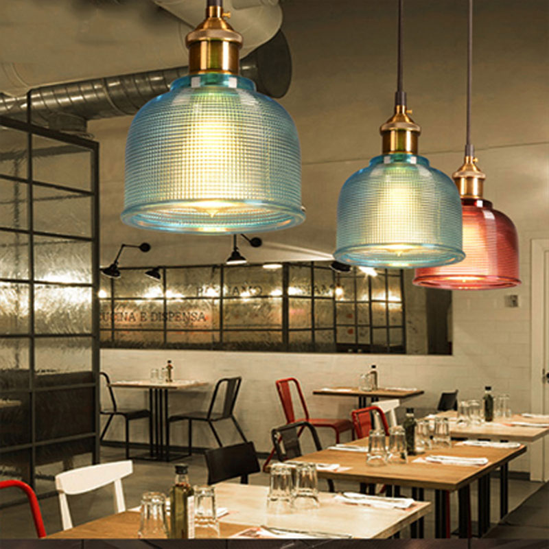 Retro Glas Hanglamp | Europees Vintage Design