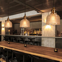 Retro Glas Hanglamp | Europees Vintage Design
