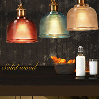 Retro Glas Hanglamp | Europees Vintage Design