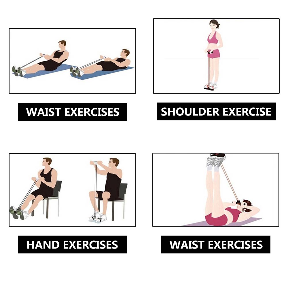 Skanto | Fitness Weerstandsband met Pedal