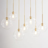 Glazen Bol Hanglamp | Modern Messing Design