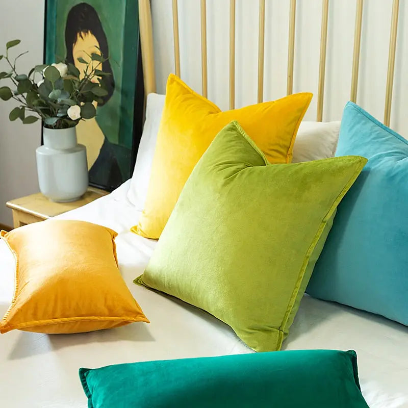 Europese Luxe Fluwelen Kussenhoes