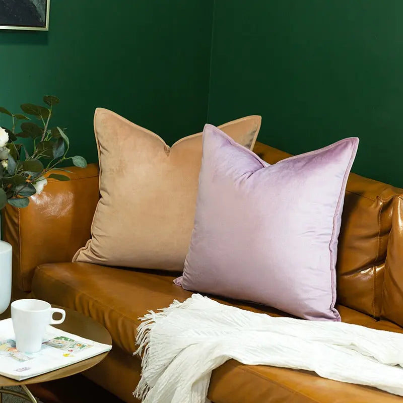 Europese Luxe Fluwelen Kussenhoes