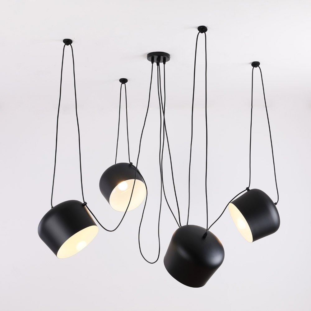 LumaDrum Hanglamp Met Kabel-Aangedreven Lamp Fixture