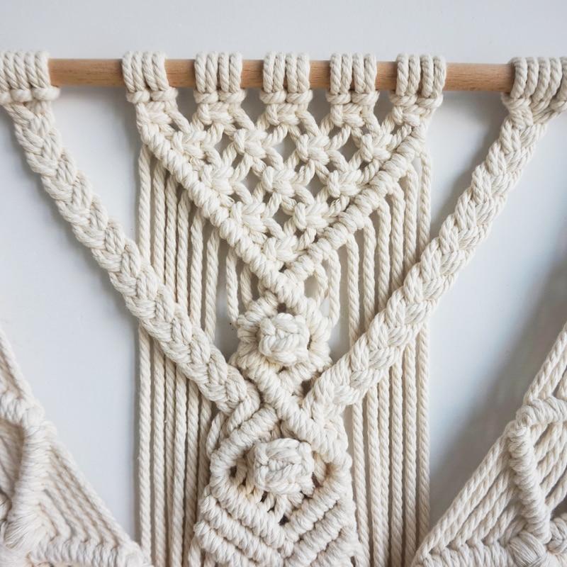 Boheemse Macramé Wandtapijt