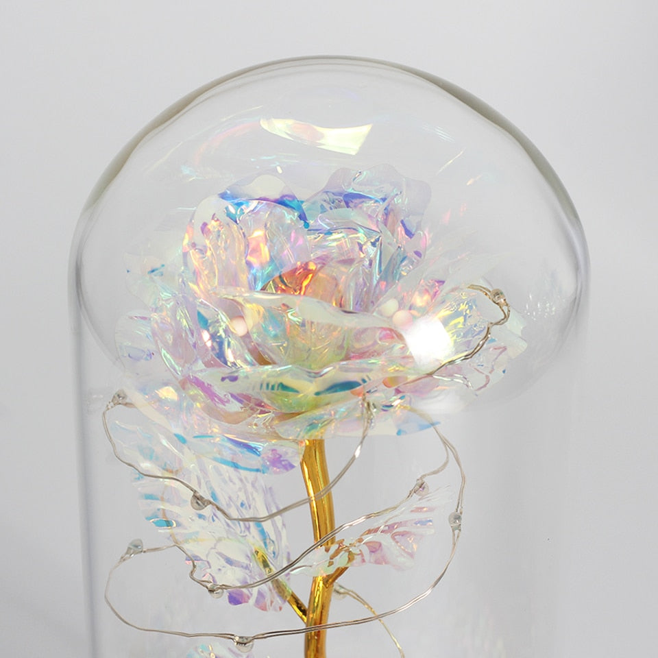LuxeBloom Illuminated Rose | En fascinerende LED-rose, der bringer evig skønhed og fortryllelse til ethvert rum.