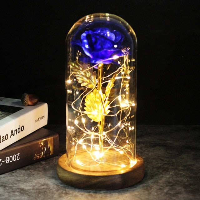 LuxeBloom Illuminated Rose | En fascinerende LED-rose, der bringer evig skønhed og fortryllelse til ethvert rum.